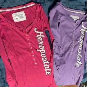 Two Aeropostale Shirts